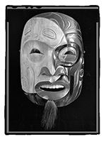 Vernon's mask  •  palladium print